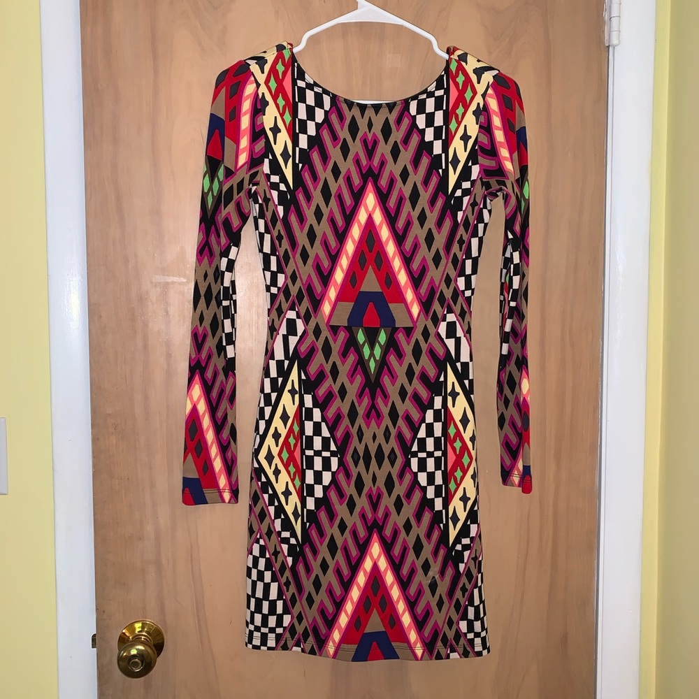 Mara Hoffman XS bodycon tribal dress